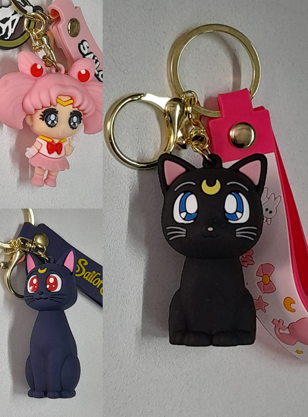 Producto - Llaveros de Goma Sailor Moon