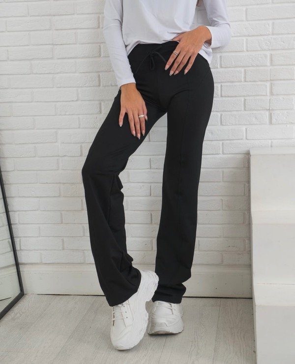 Producto - Pantalón frizado MARIELA negro ZT