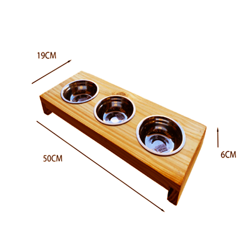 Producto - Comedero en altura triple small