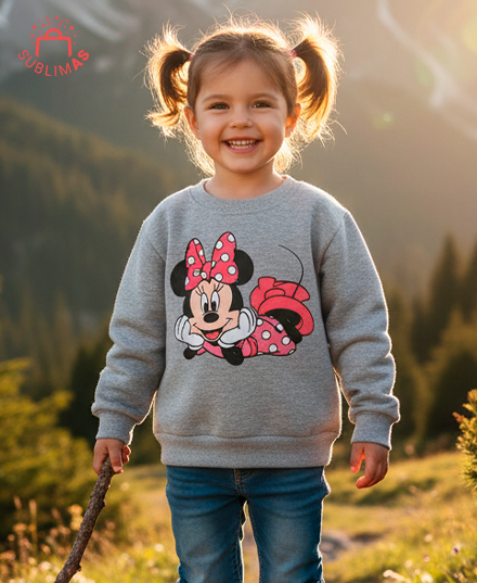Producto - Buzo cuello redondo minnie Mousse niños