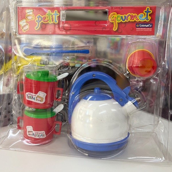 Producto - Juego mate c/pava gde y vertedores LIONELS 7709 - 0
