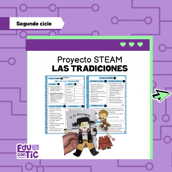 Producto - 10 DE NOVIEMBRE: PROYECTO STEAM - LAS TRADICIONES - SEGUNDO CICLO