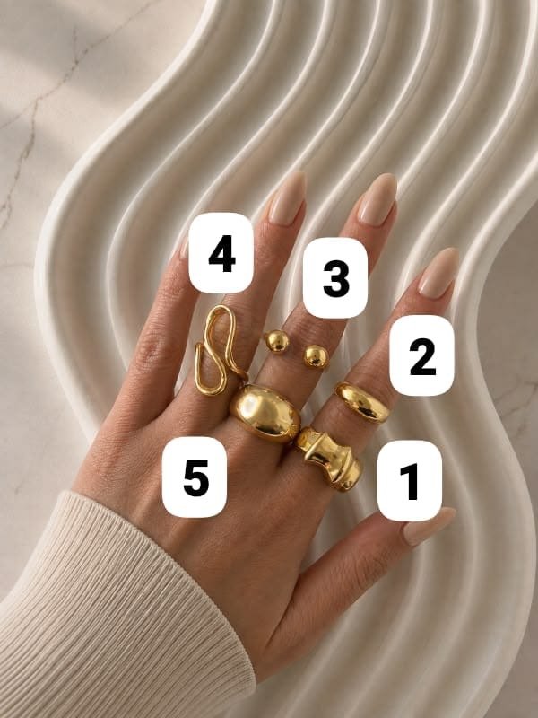 Producto - ANILLO DORADO REGULABLE 1111 - 1