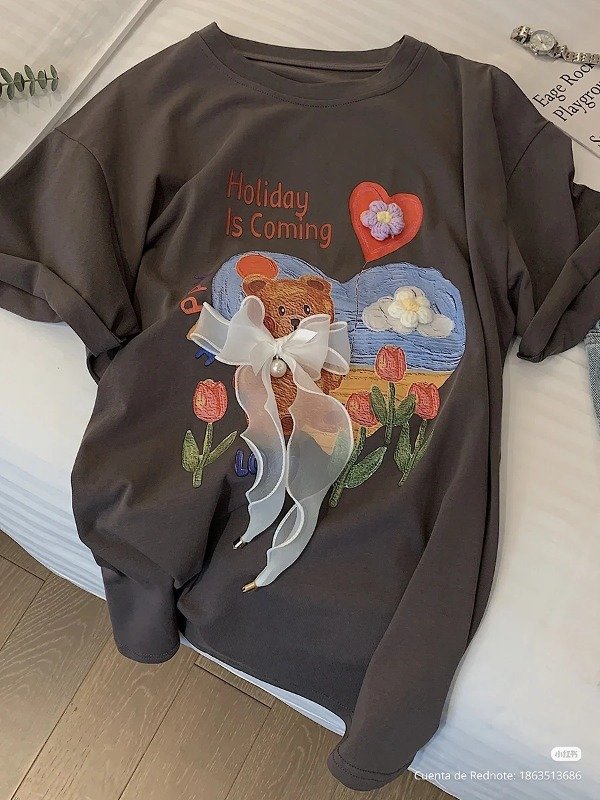 Producto - Remera Teddy Heart - 4