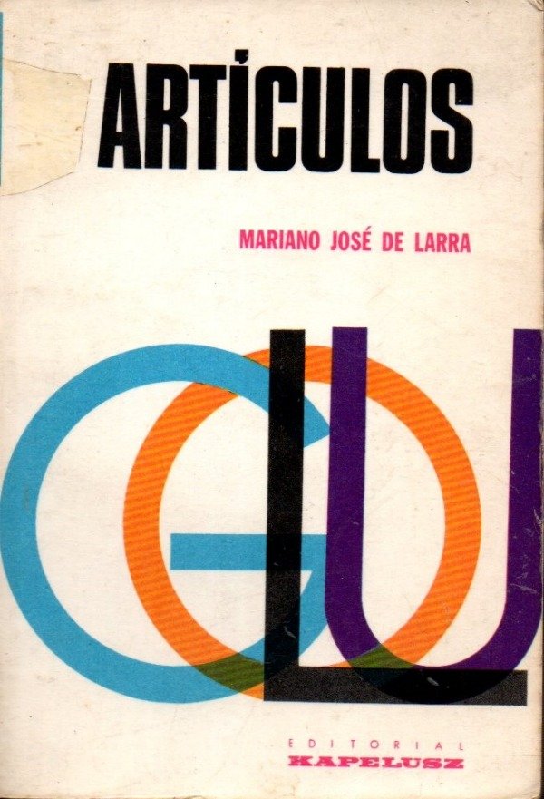 Producto - Mariano Jose de Larra - Articulos