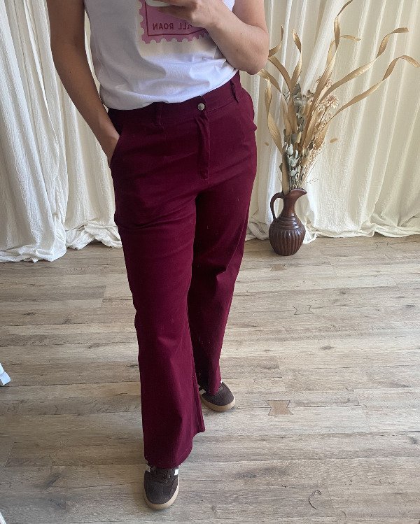 Producto - Pant. Calabria Bordó - 5
