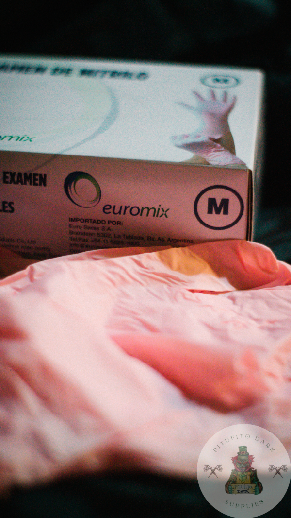 Producto - Guante Nitrilo x100 Rosa