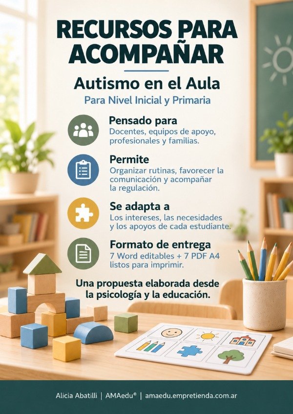 Producto - Pack AUTISMO EN EL AULA - Aprender a mi manera - 1
