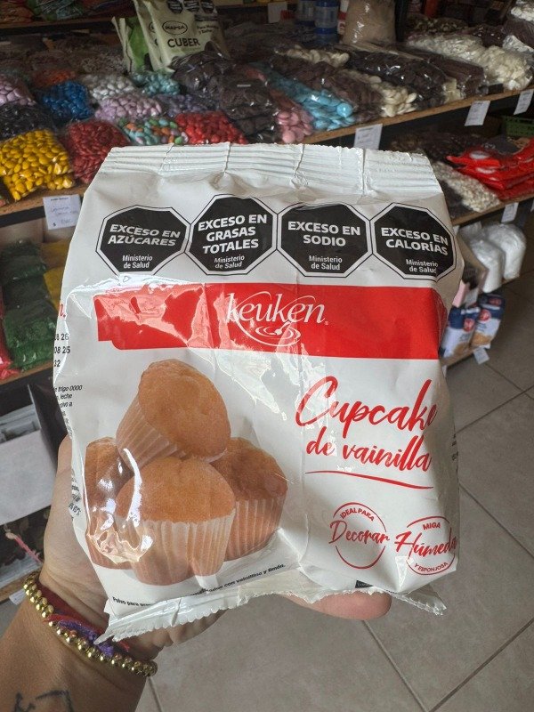 Producto - Premezcla para cupcake vainilla Keuken x 500 gr