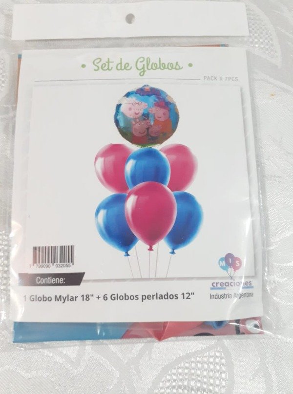 Producto - SET GLOBOS PERSONAJES - 4