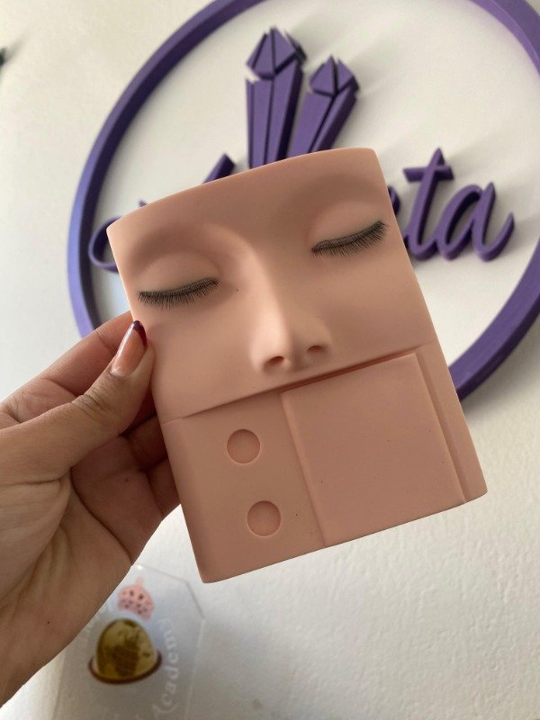 Producto - Cabeza de practica con pestañas - 0