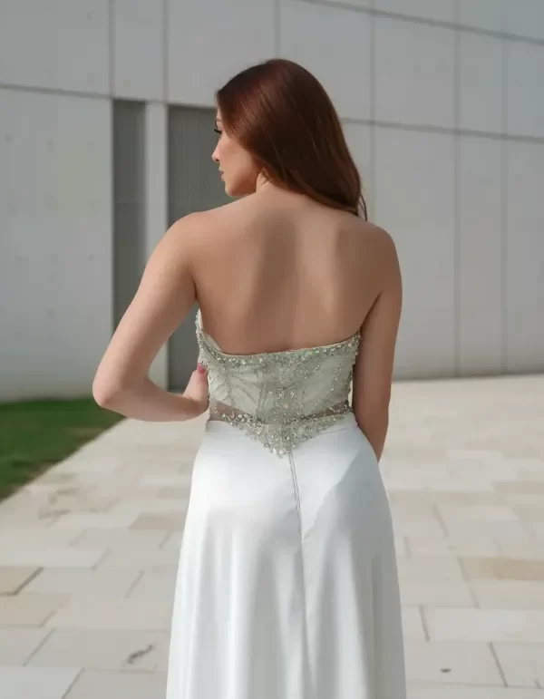 Producto - Vestido 2 piezas top bordado impactante - 3
