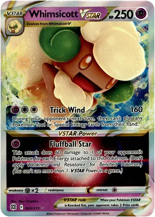 Producto - Whimsicott VSTAR - 065/172 - Brilliant Stars