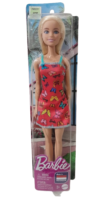 Producto - Barbie Basica 30 cm alto (rubio)