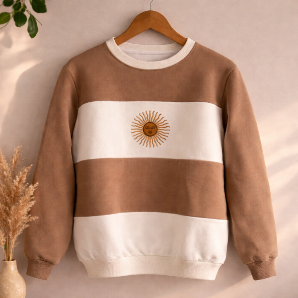 Producto - Buzo Frisa peinada Tierra y Natural