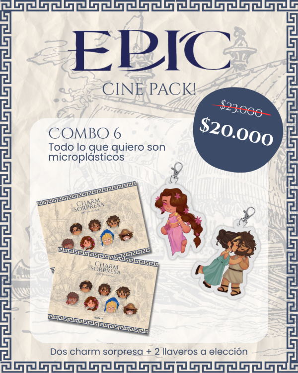 Producto - COMBO 6 - Todo lo que quiero son microplásticos