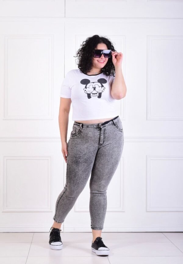 Producto - Jean especial gris nevado