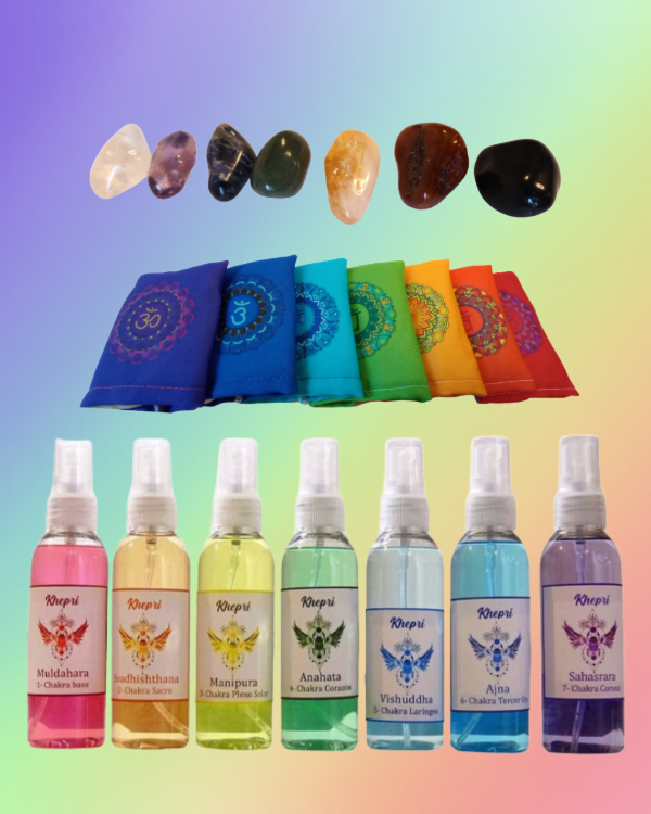 Producto - 7 Piedras + Sprays + Almohadillas