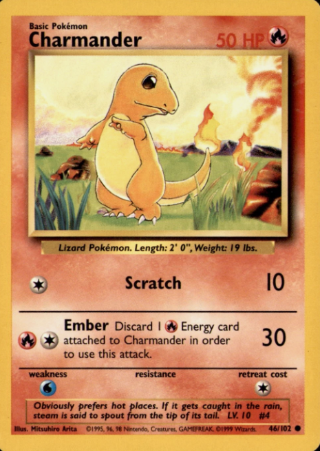 Producto - Charmander (46/102) [Base Set Unlimited]