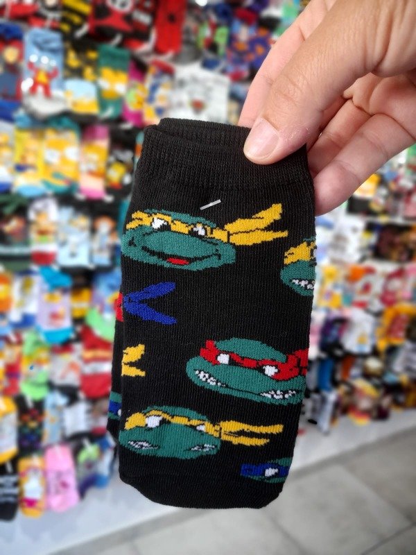 Producto - Soquete Adulto Tortugas Ninjas