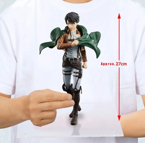Producto - Figura Levi Ackerman Shingeki No Kyojin Attack On Titan Banpresto Grandista - 3