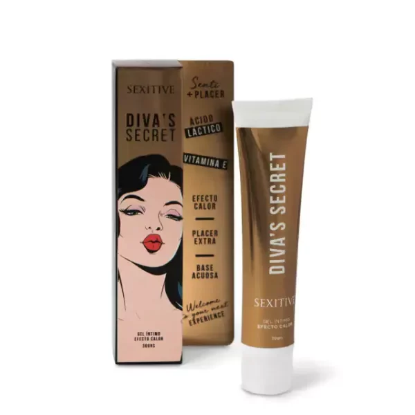 Producto - GEL ÍNTIMO DIVA'S SECRET - EFECTO CALOR