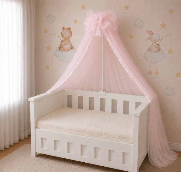 Producto - Dosel de Voile Para Cuna - Corona de Nubes - 3