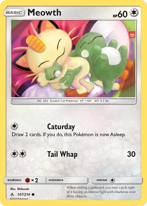 Producto - Meowth - 147/214 - Unbroken Bonds