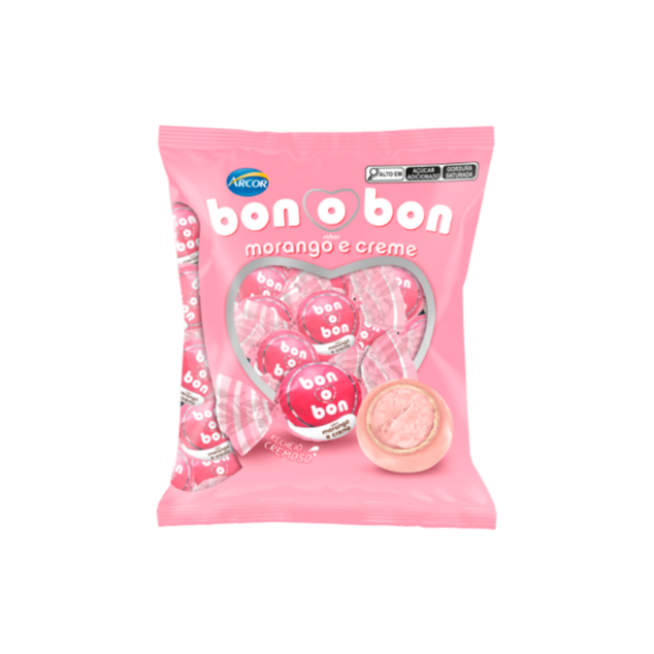 Producto - Bon o Bon Frutilla con Crema Bolsa x 50u