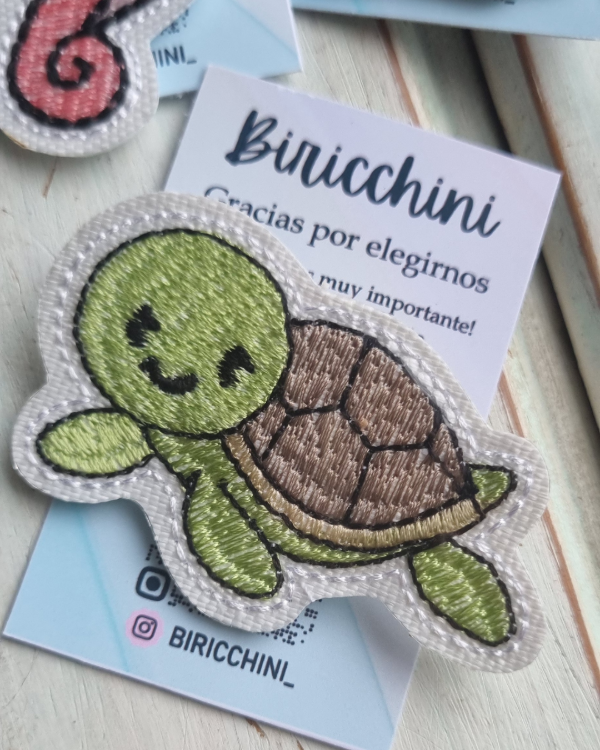 Producto - Pines Personalizados - "Tortuguita Tierna"