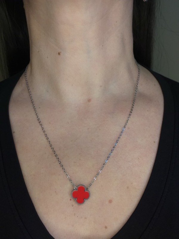 Producto - AQC0028 Cadena Van Cleef roja