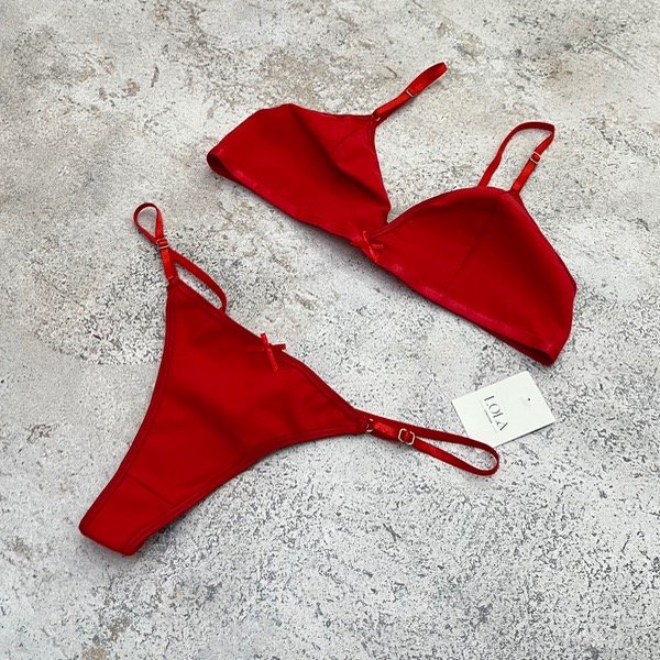 Producto - Conjunto Algodón Rojo