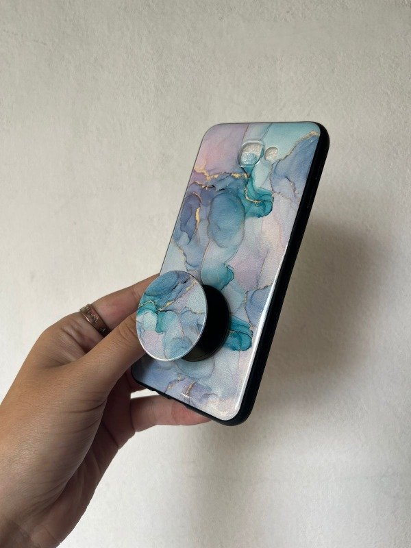 Producto - J5 prime funda con pop marmo