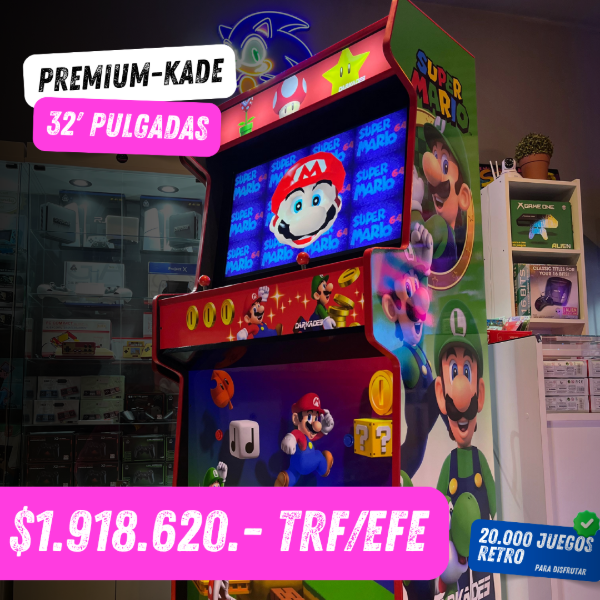 Producto - ARCADE PREMIUM 32'' MARIO + LUIGI
