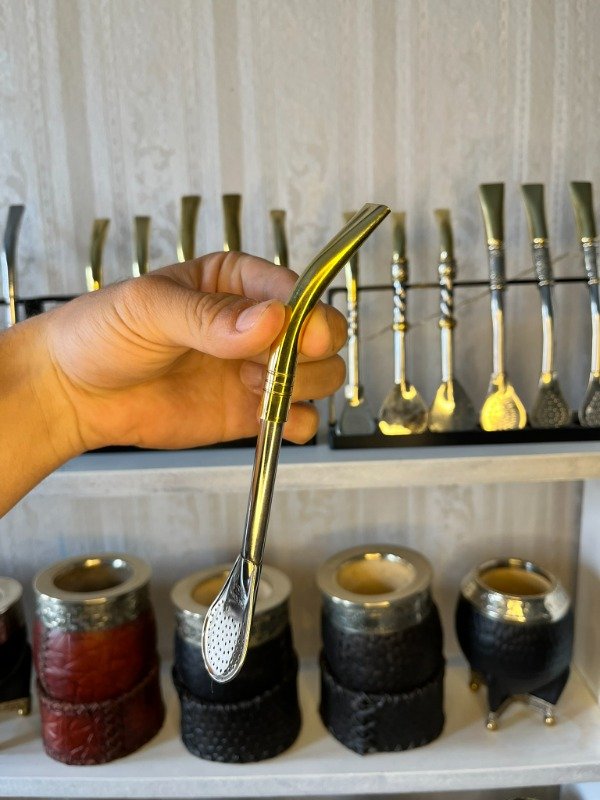 Producto - Bombilla de Acero Punta de Bronce