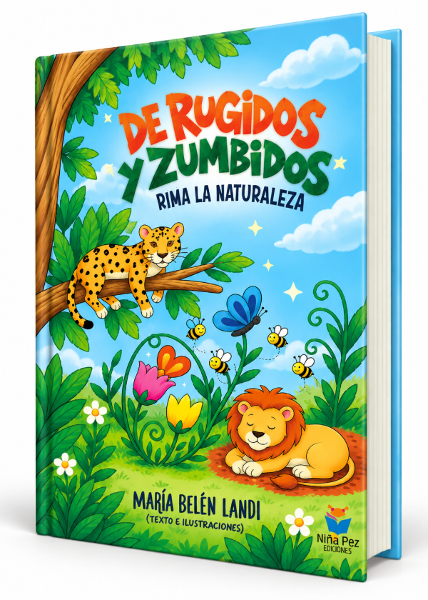 Producto - De rugidos y zumbidos - Rima la naturaleza - María Belén Landi