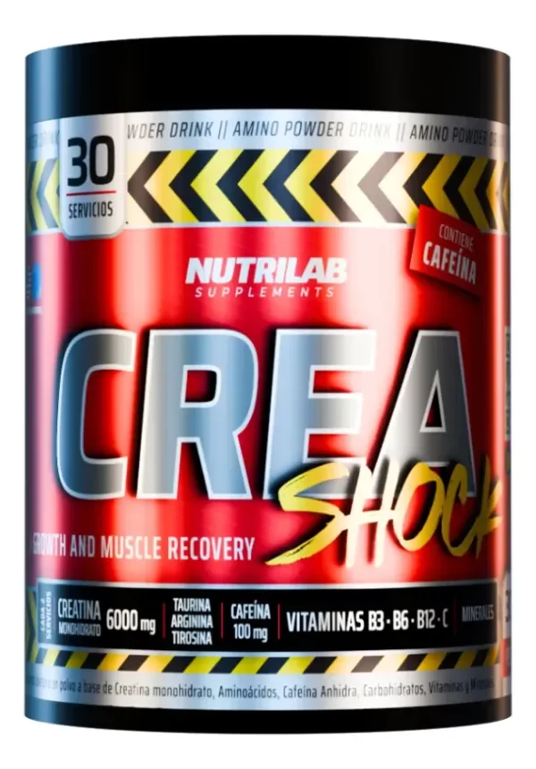 Producto - Creatina saborizada creashock 300gr Nutrilab