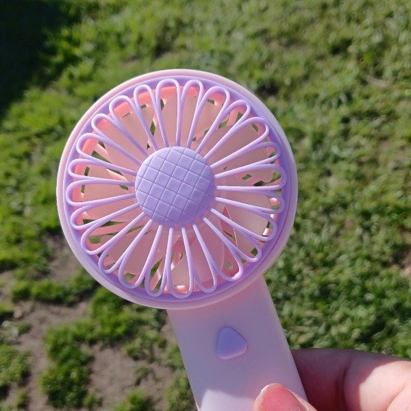 Producto - Ventilador girasol rosa