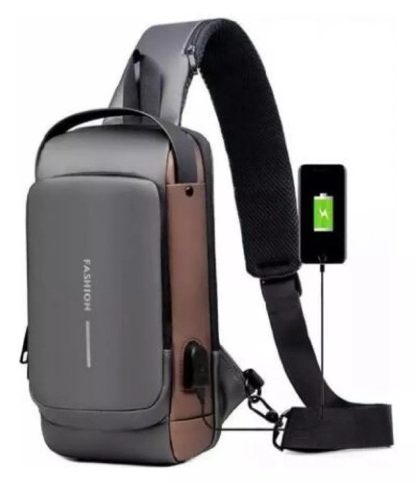 Producto - Mochila bandolera anti-robo impermeable