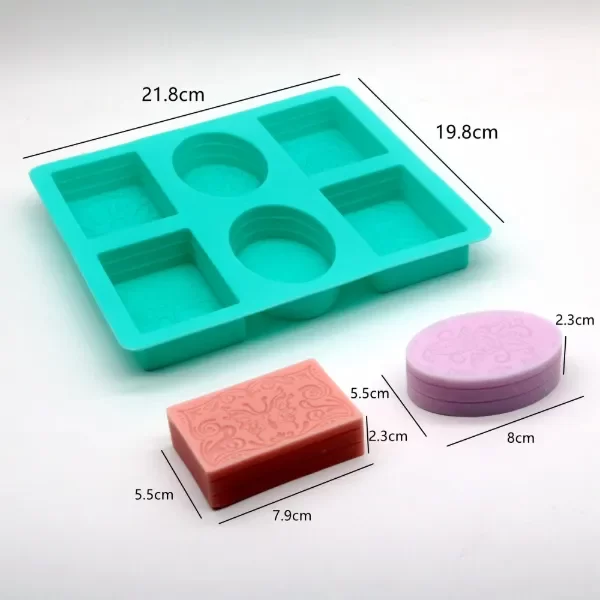 Producto - MOLDE CUADRADO Y OVALADO MANDALA