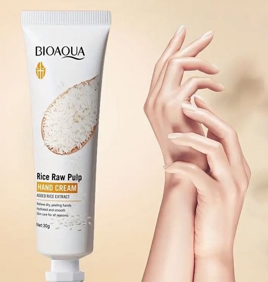 Producto - Crema de Manos Bioaqua Rice Raw Pulp Hand Cream