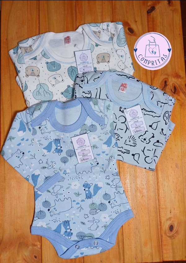 Producto - Bodys algodón varon