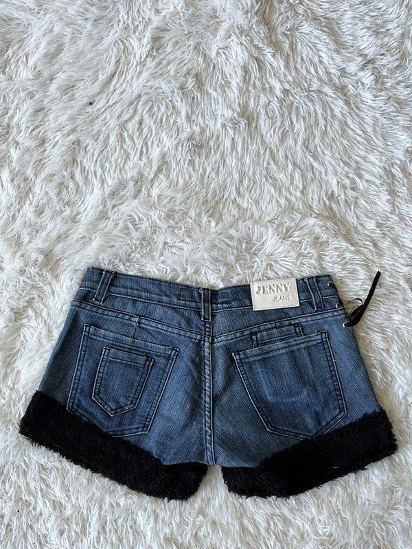 Mini short custom y2k talle 38/40 — imagen 4