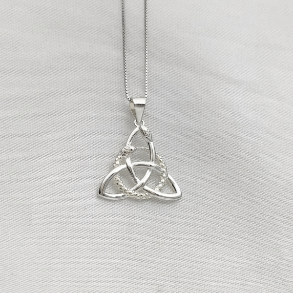 Producto - Dije Triqueta Celta Nudo de Bruja y Serpiente en Plata 925 - 4