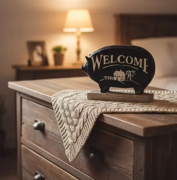 Producto - Chancho De Poliresina Largo 20 Cm (8517)