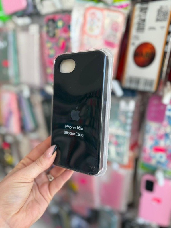 Producto - Silicone case Iphone 16e negro