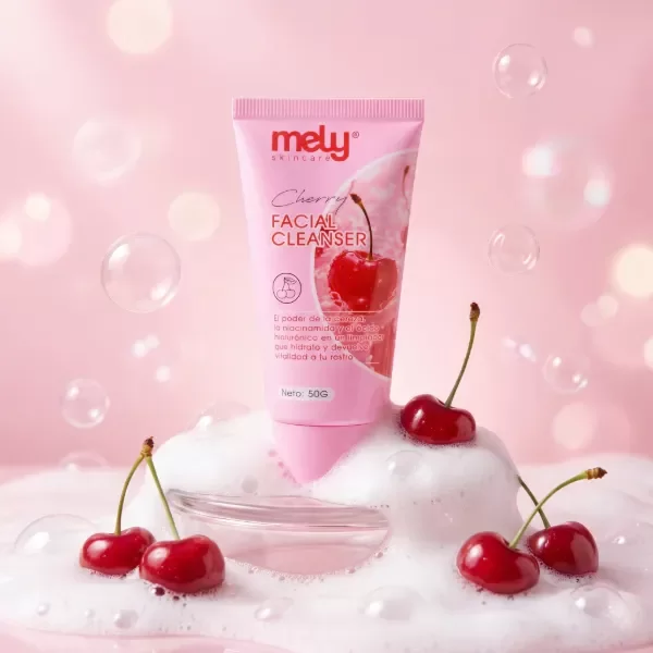 Producto - LIMPIADOR FACIAL CON EXTRACTO DE CEREZA MELY