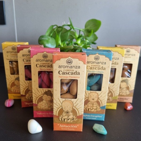 Producto - Conos Cascada x 10 unidades (Aromanza)