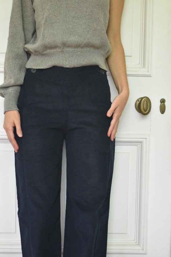 Producto - Pantalón corderoy - Enebro