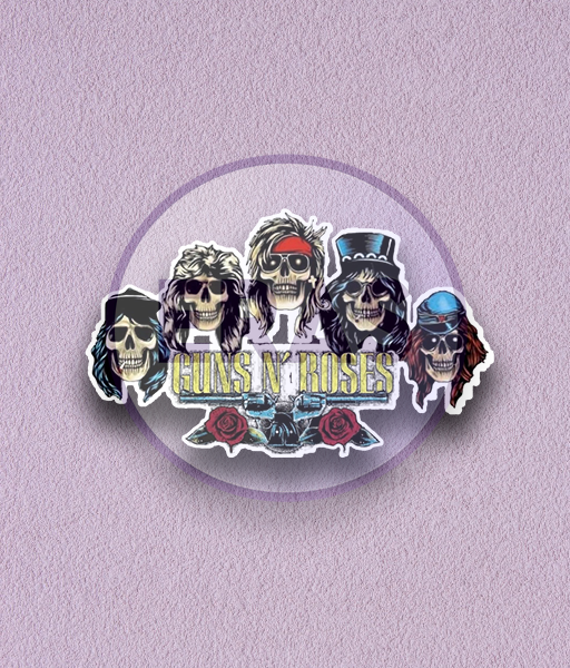 Producto - STICKERS UV - GUNS N ROSES - #3